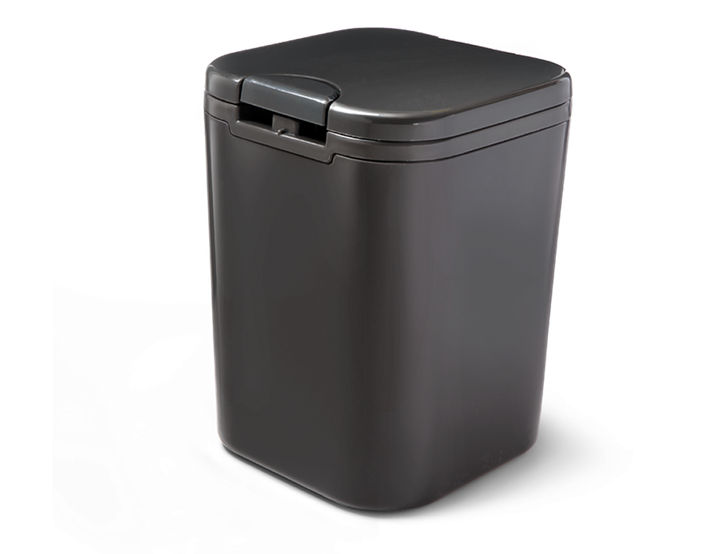 Ведро для мусора 2 л с крышкой пластиковое MVM BIN-06 2L ANTHRACITE - Фото 10 Ведро для мусора 2 л с крышкой пластиковое MVM BIN-06 2L ANTHRACITE - изображение 10