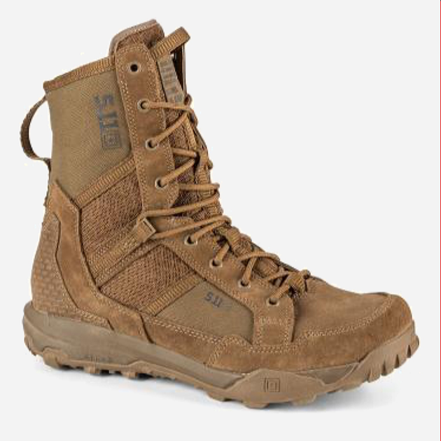 Чоловічі тактичні берци 5.11 Tactical A/T 8' Boot 12422-106 42 (8.5US) 27.2 см Dark Coyote (2000980504114) - зображення 2