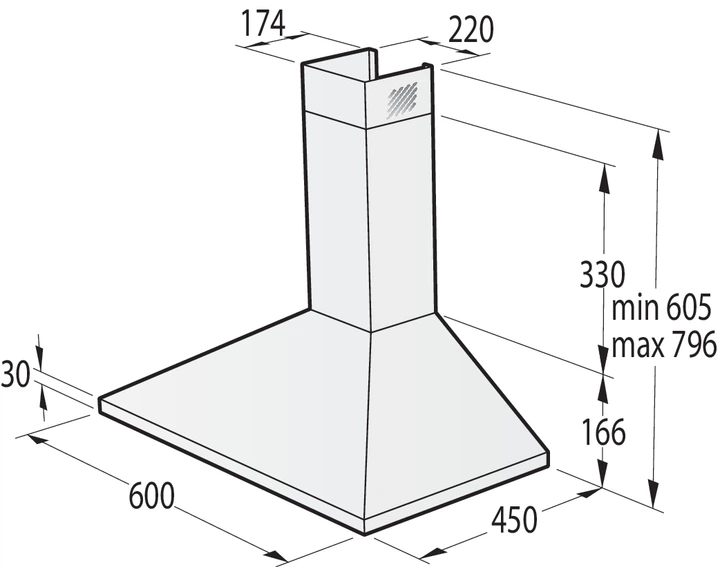 Okap kuchenny Gorenje WHC629E4X - obraz 6