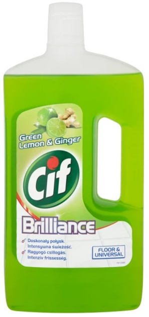 Uniwersalny płyn do czyszczenia Cif Brilliance Lemon 1 l (8717644075234) - obraz 1