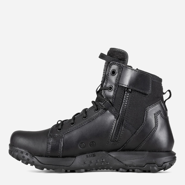 Чоловічі тактичні черевики високі 5.11 Tactical A/T 6 Side Zip Boot 12439-019 48.5 (14US) 31.6 см Black (2000980581771) - зображення 2