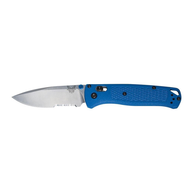 Нож Benchmade Bugout Serrated Blue (535S) - изображение 1