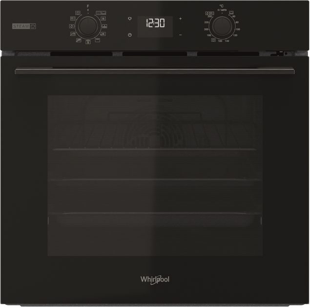 Духова шафа електрична WHIRLPOOL OMSK58RU1SB - зображення 1