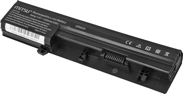 Акумулятор Mitsu для ноутбуків Dell 14.8 V 2200 mAh (BC/DE-V3300S) - зображення 4