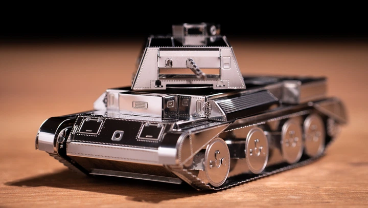 Коллекционная модель-конструктор Metal Time World of Tanks Танк Cruiser Mk III (MT064) - изображение 4