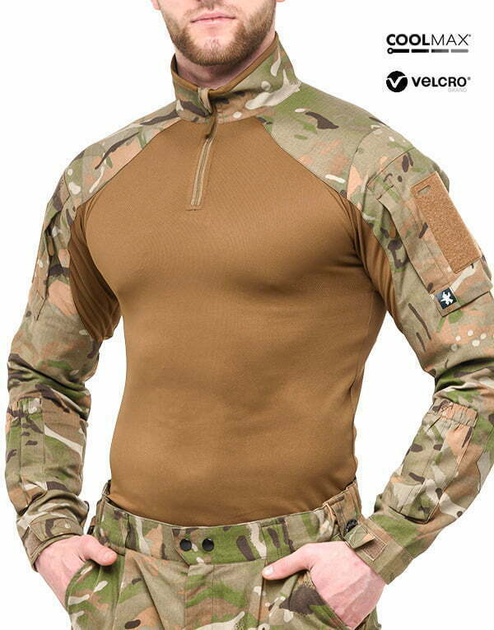 Тактична сорочка Marsava Partigiano Ubacs Coyote/Multicam Size M - зображення 1