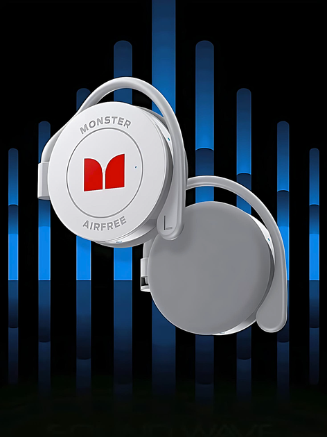 Беспроводные накладные, спортивные, для игр Bluetooth наушники MONSTER ...