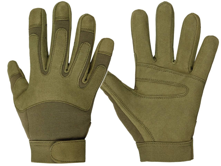 Тактические перчатки Army Mil-Tec® Olive ХXL - изображение 1