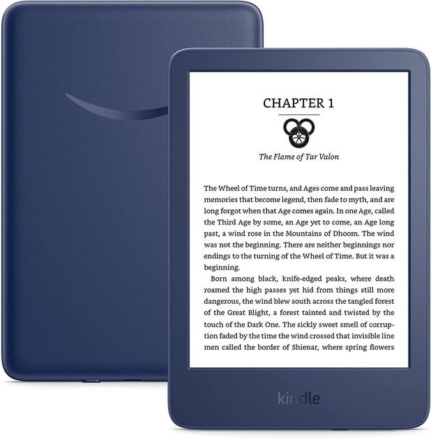 e-czytnik Kindle 11 gen. 2022 16 Gb niebieski (B09SWTJZH6) - obraz 1