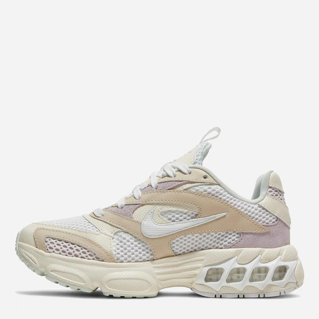 Buty sportowe damskie z siatki na platformie do kostki oddychające Nike Zoom Air Fire CW3876-200 37.5 (6.5US) 23.5 cm Beżowe (194956802587) - obraz 3