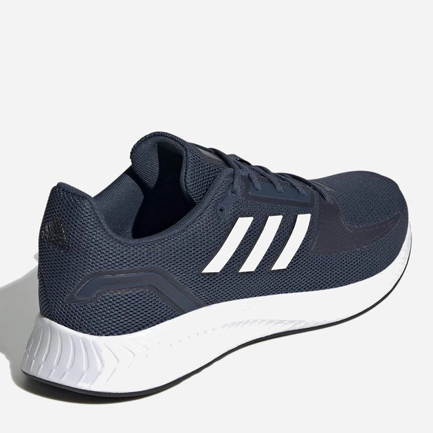 Buty do biegania męskie adidas Runfalcon 2.0 GZ8077 46 (11UK) 29.5 cm Granatowe (4064048146423) - obraz 3