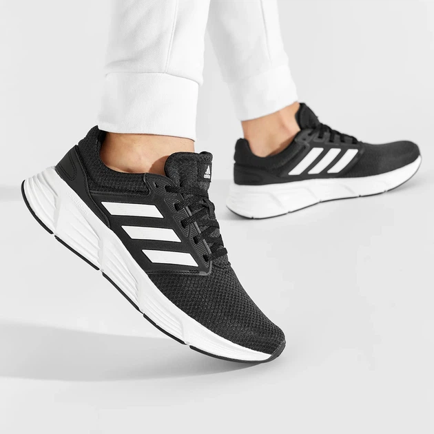 Buty do biegania męskie adidas Galaxy 6 GW3848 44.5 (10UK) 28.5 cm Czarne (4065426750515) - obraz 2