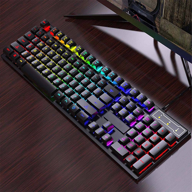 Клавиатура с подсветкой Zornwee ZE-510 RGB с мультимедийная – фото ...