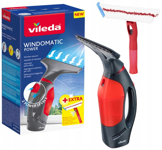 Омивач вікон Vileda Windomatic Power SET (4023103212848) - зображення 6