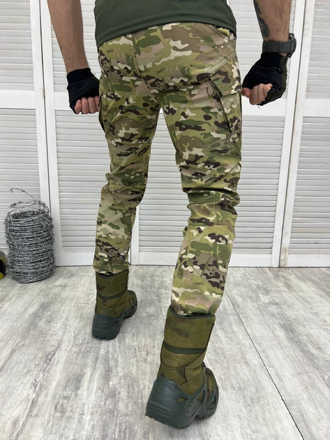 Тактичні військові бойові штани Vagon, Камуфляж: Мультикам, Розмір: L - зображення 2