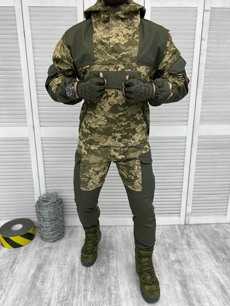 Тактический военный костюм горка Ranger ( Анорак + Штаны ), Камуфляж: Пиксель, Размер: XXL - изображение 1