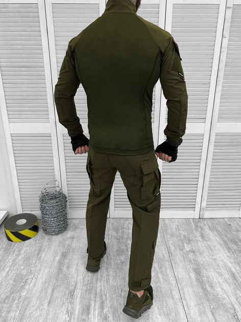 Тактический военный костюм Singl Sword ( Убакс + Штаны ), Камуфляж: Олива, Размер: M - изображение 2