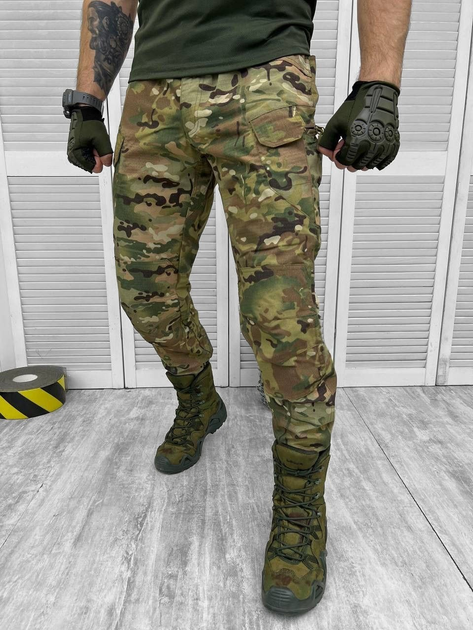 Тактичні військові бойові штани Logos, Камуфляж: Мультикам, Розмір: XXL - зображення 1