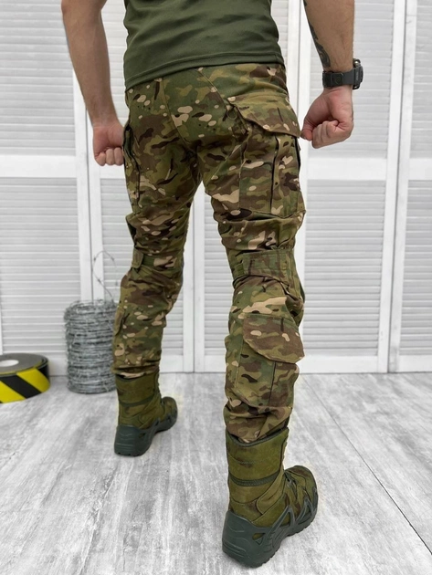 Тактические военные боевые брюки MTK G3, Камуфляж: Мультикам, Размер: XL - изображение 2