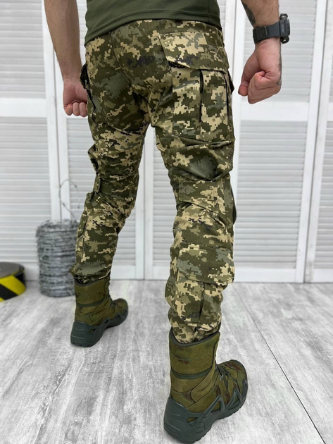 Тактические военные боевые брюки Nation G3, Камуфляж: Пиксель ВСУ, Размер: M - изображение 2