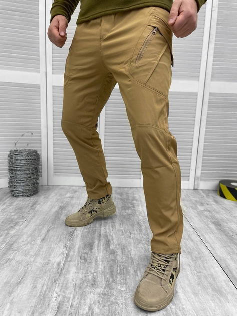 Тактические военные боевые брюки Gear, Камуфляж: Койот, Размер: XL - изображение 1