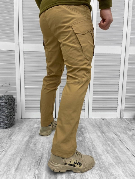 Тактические военные боевые брюки Gear, Камуфляж: Койот, Размер: XL - изображение 2