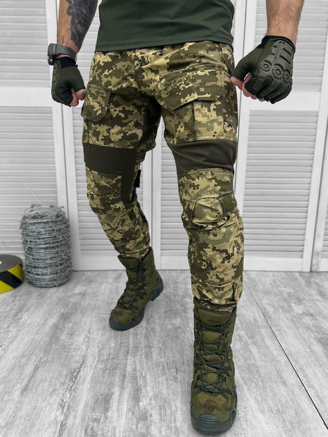 Тактичні військові бойові штани Vagon, Камуфляж: Піксель ЗСУ, Розмір: XL - зображення 1