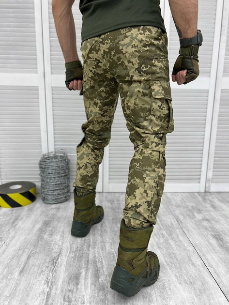 Тактичні військові бойові штани Logos, Камуфляж: Піксель, Розмір: XL - зображення 2