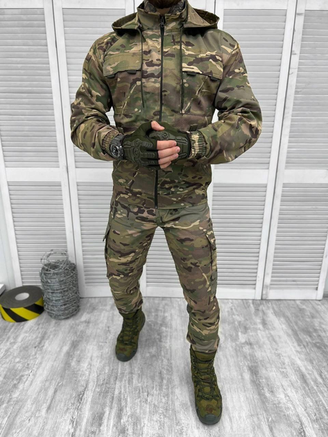 Тактичний військовий костюм гірка Ranger ( Куртка + Штани ), Камуфляж: Мультикам, Розмір: S - зображення 1