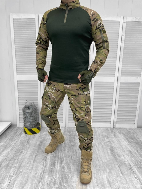 Тактичний військовий костюм 5.11 ( Убакс + Штани ), Камуфляж: Мультикам, Розмір: XL - зображення 1
