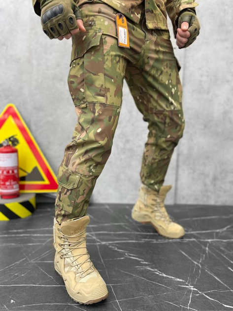 Тактичні військові бойові штани Combat, Камуфляж: Мультикам, Розмір: XXL - зображення 1