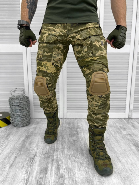 Тактичні військові бойові штани, Камуфляж: Піксель ЗСУ ММ-14, Розмір: S - зображення 1