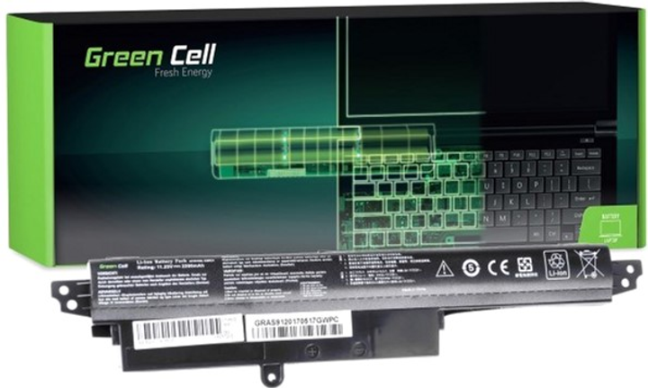 Акумулятор Green Cell для ноутбуків Asus 11.25 V 2200 mAh (AS91) - зображення 1