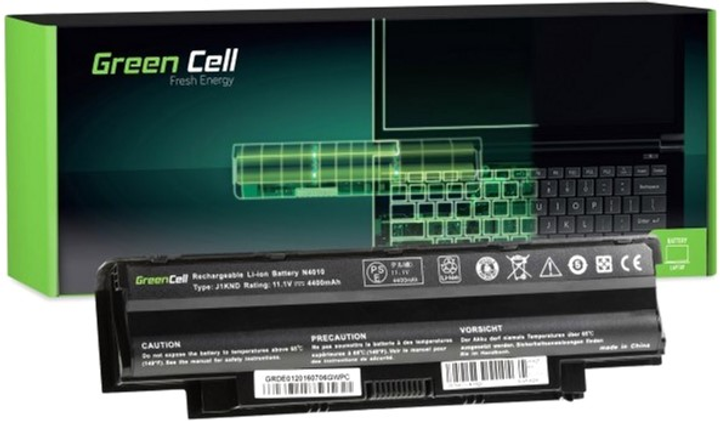 Акумулятор Green Cell для ноутбуків Dell 11.1 V 4400 mAh (DE01) - зображення 1