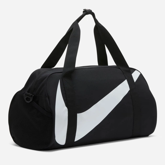 Спортивная сумка тканевая Nike Y Gym Club - Sp23 (25L) DR6100-010 Black/Black/White (196154135924) - изображение 3