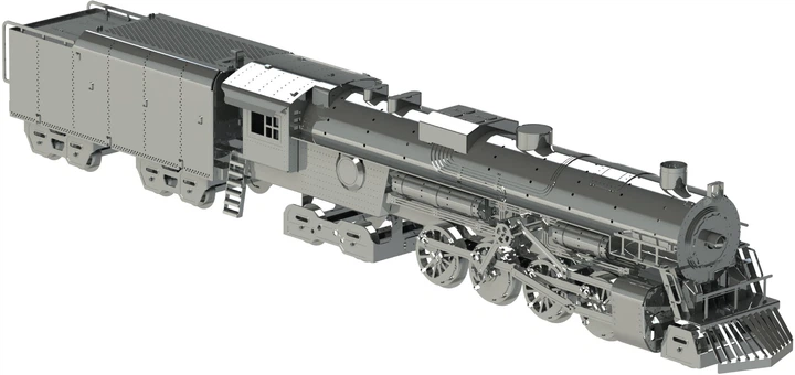 Коллекционная модель-конструктор Metal Time Polar Steel (MT052ST) - Фото 2 Коллекционная модель-конструктор Metal Time Polar Steel (MT052ST) - изображение 2