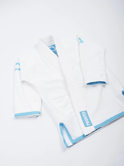Детское кимоно MANTO Junior 2.0 Youth BJJ Gi White (MNG970_WHT_M2) - изображение 3