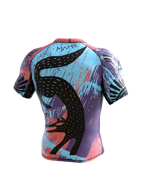 Рашгард з коротким рукавом MANTO Livings Multicolor (MNR872_MUL_6XXL) - зображення 2