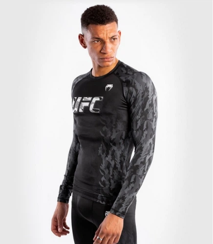 Рашгард Venum Official UFC Fight Week Black (VNMUFC-00055-001-L) - Фото 2 Рашгард Venum Official UFC Fight Week Black (VNMUFC-00055-001-L) - изображение 2