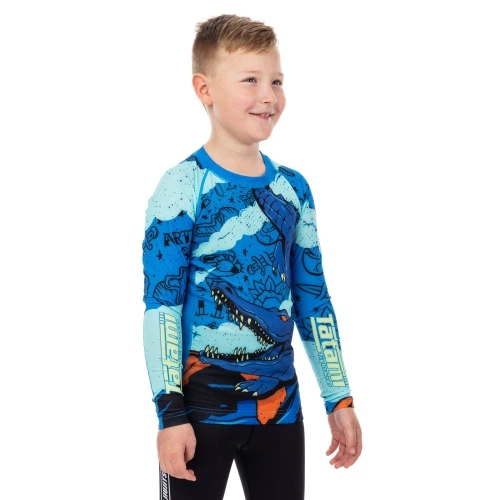 Детский рашгард Tatami Kids Gustave Eco Tech Recycled Rash Guard (gust-rash-kid-S) - Фото 2 Детский рашгард Tatami Kids Gustave Eco Tech Recycled Rash Guard (gust-rash-kid-S) - изображение 2