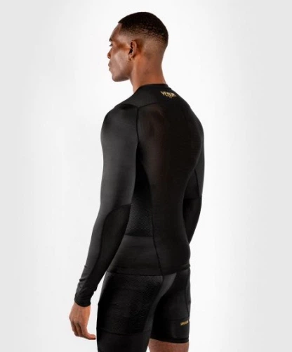 Рашгард Venum G-Fit Long Sleeves Rashguard Black Gold (VENUM-03726-126-M) - зображення 3
