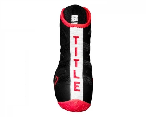 Боксерки TITLE Boxing Total Balance Boxing Shoes Black Red (TBS24-BKRD-45 (11)) - изображение 2