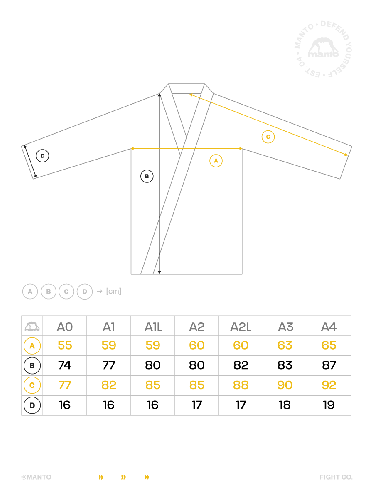 Кімоно Manto "RISE" Bjj GI White (Manto-RISE-wh-A0) - зображення 9