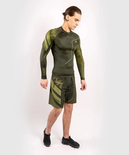 Рашгард Venum Loma Commando Rashguard Long Sleeves Khaki (VENUM-03966-015-S) - зображення 7