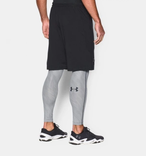 Компрессионные штаны Under Armour HeatGear Printed Compression Leggings Overcast Gray (1258897-941-L) - изображение 4