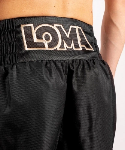Шорти для боксу Venum Arrow Loma Sіgnature Collection Boxing Shorts Black White (VENUM-03952-108-XXS) - Фото 6 Шорти для боксу Venum Arrow Loma Sіgnature Collection Boxing Shorts Black White (VENUM-03952-108-XXS) - зображення 6