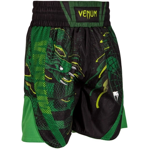 Шорты для бокса Venum Green Viper Boxing Shorts Black Green (VENUM-03499-102-XL) - изображение 3