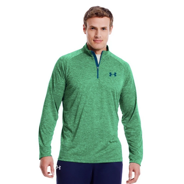Спортивная кофта Under Armour Men Tech Zip T-Shirt (1242220-378-S) - Фото 1 Спортивная кофта Under Armour Men Tech Zip T-Shirt (1242220-378-S) - изображение 1