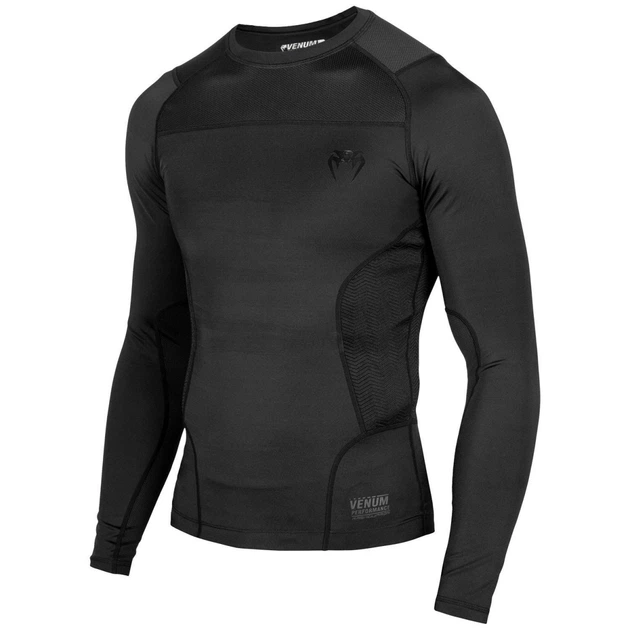 Рашгард Venum G-Fit Rashguards Black (VENUM-03726-001-XS) - Фото 1 Рашгард Venum G-Fit Rashguards Black (VENUM-03726-001-XS) - зображення 1