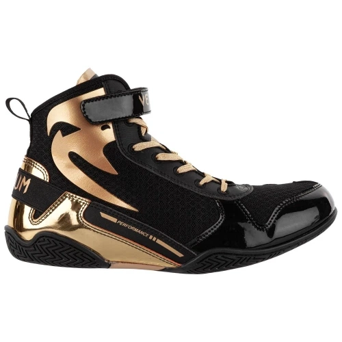 Боксерки Venum Giant Low Boxing Shoes Black Gold (VENUM-03910-126-41 (8.5)) - изображение 9